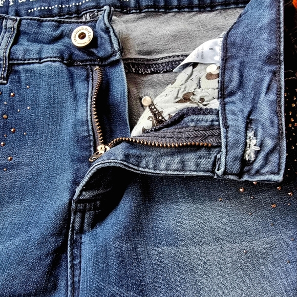 Frankie & Stella Bedazzled Denim Jeans - Picture 4 of 12